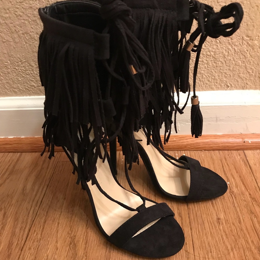 Black heels